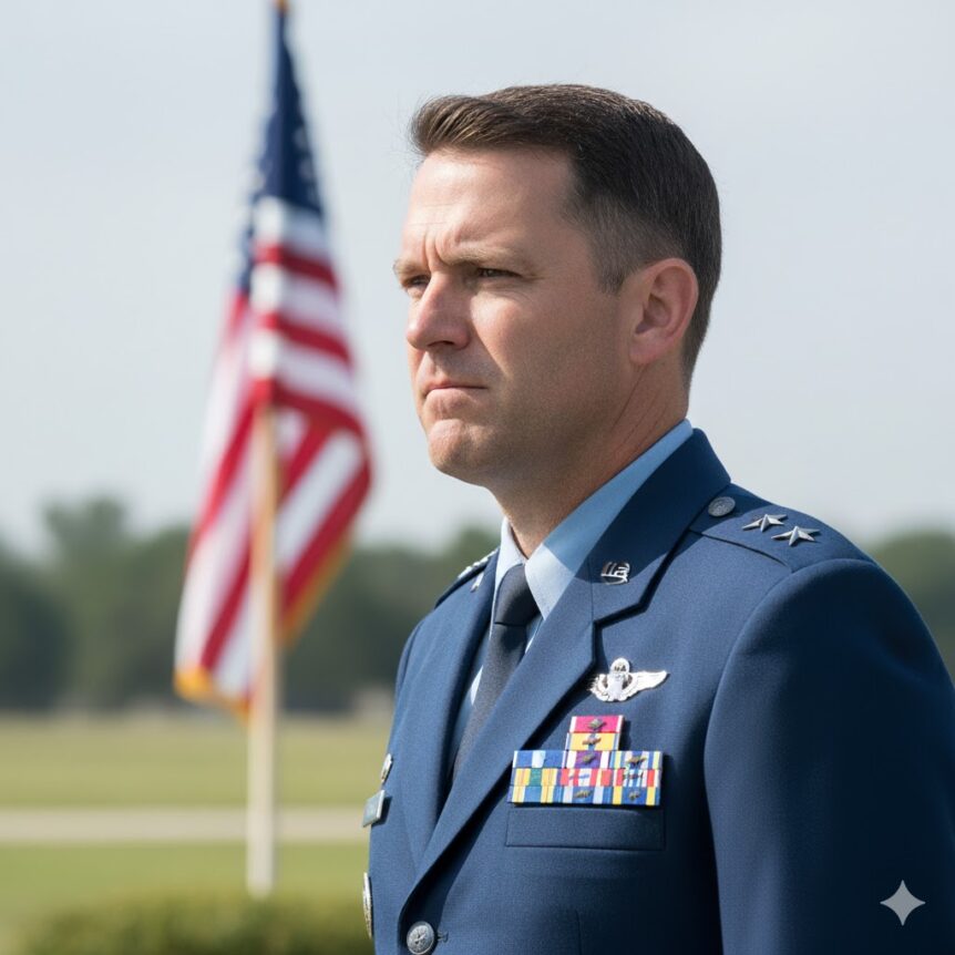 Disappointed officer Gemini rendered