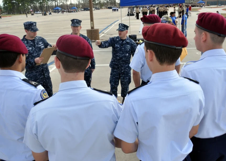 Navy Judges for AF Team