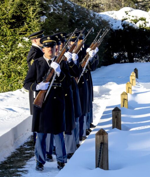 FDR Tomb West Point Firing Party