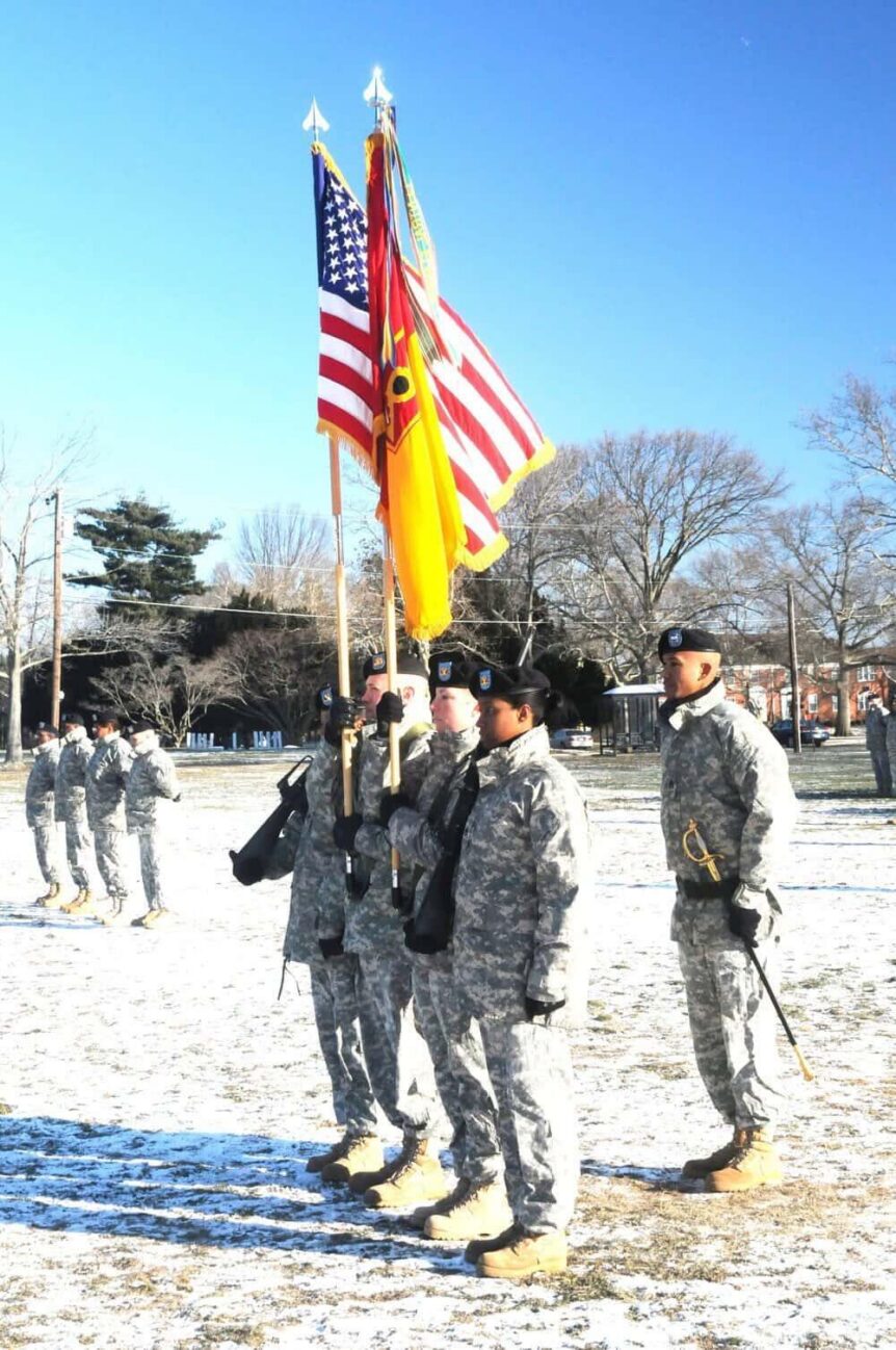 Army Colors with CSM
