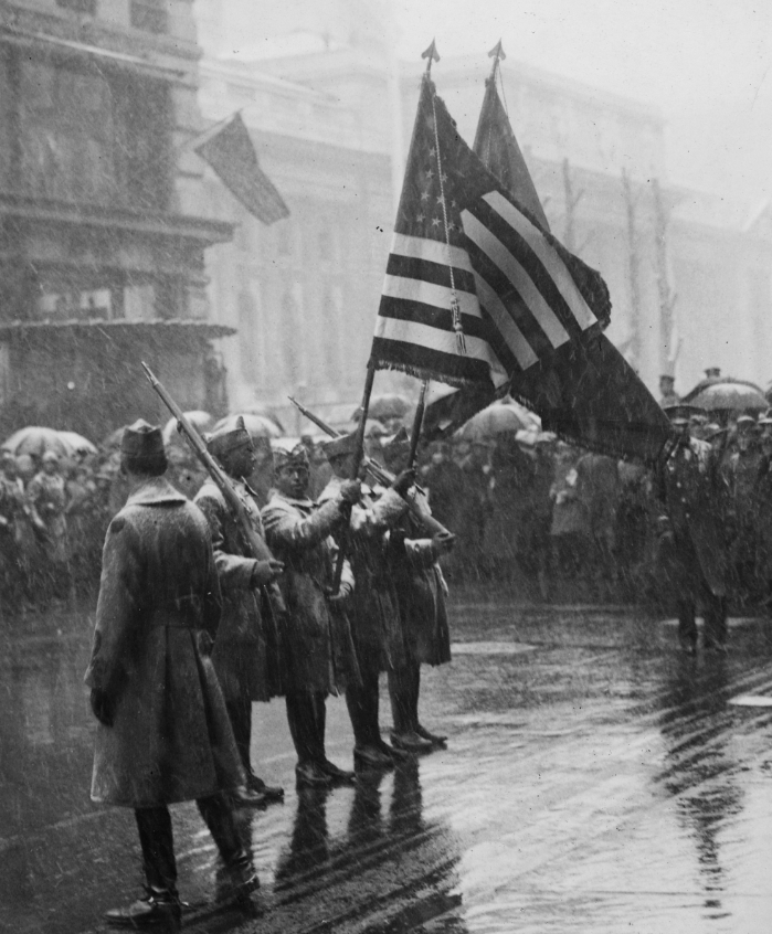 WWI Color Guard Possibly