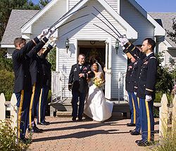Arch of Steel Wedding Cordon