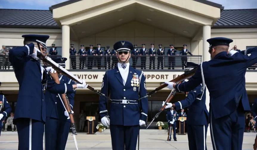 USAF Drill Team Tetrad