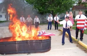 Burning Flags