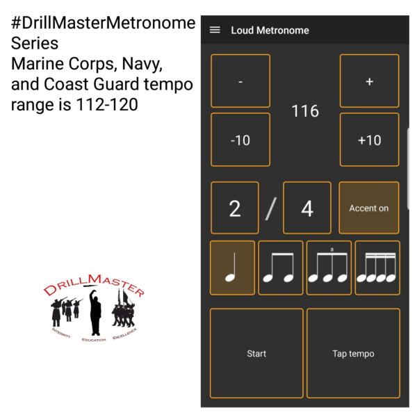 Metronome Setup for Marine Corps, Navy, and Coast Guard