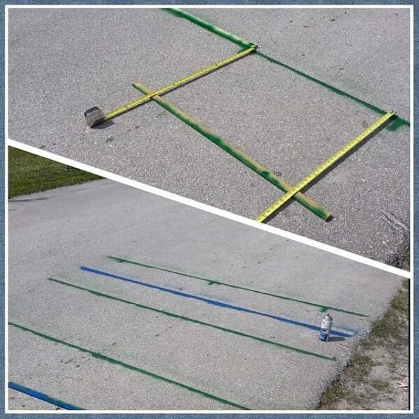 Paint Stripes for Step Size Training