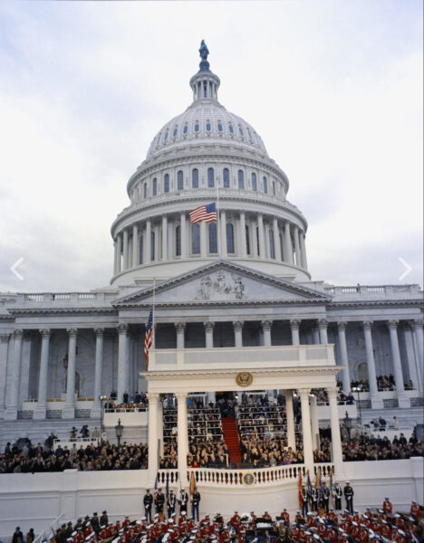 Nixon inauguration 2 full truck at parade 2