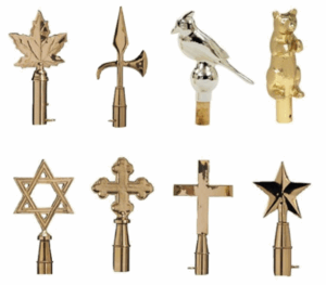 Specialty finials