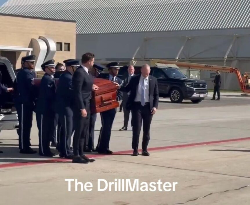 Charlie Kirk's Casket