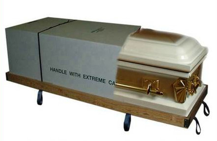 Casket Air Tray Cutaway Example