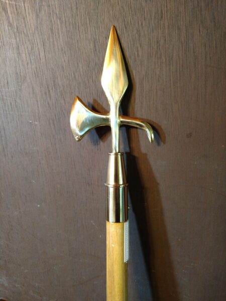 Battle-ax Finial