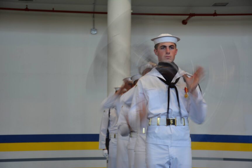 US Navy Ceremonial Guard Drill Team