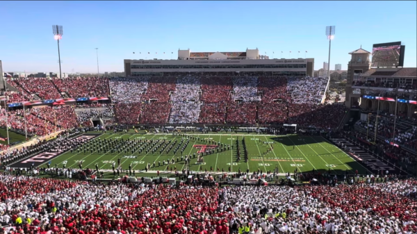 Texas Tech Pregame Formation
